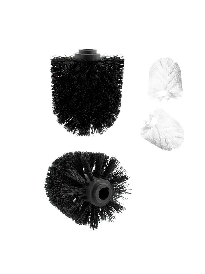 Ersatz-Bürstenköpfe 2tlg. Set Schwarz
