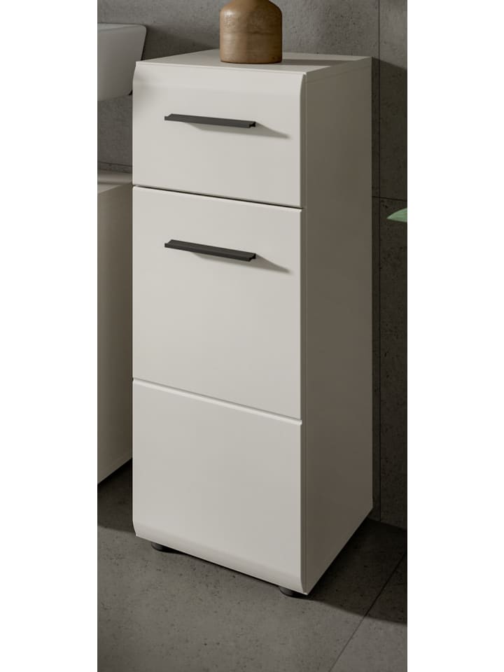 Badkommode Kaschmir 30 cm, Badezimmer Kommode mit wechselbarem Türanschlag