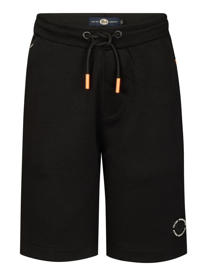 Jersey-Jogging-Shorts Norte in Schwarz