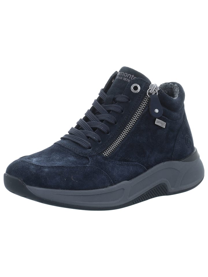 in blau