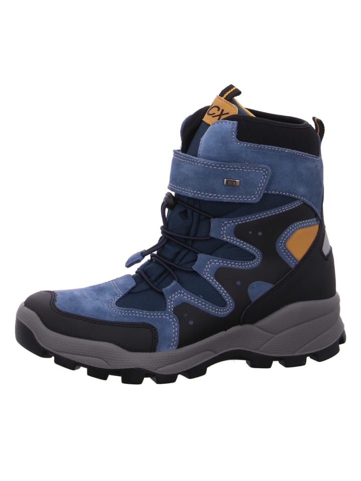 Winterstiefel in Blau