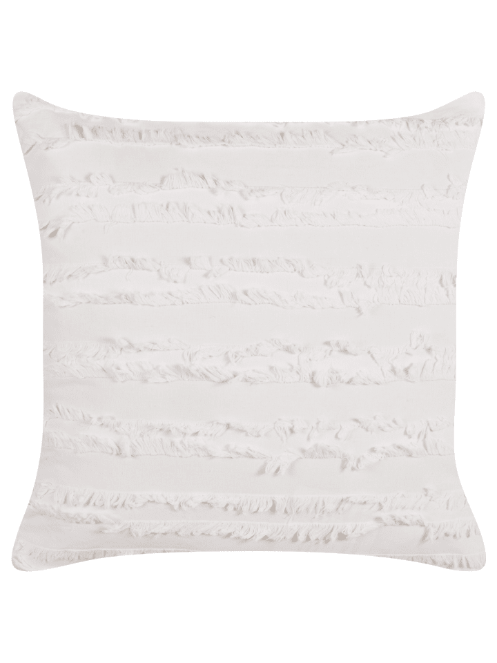 Dekokissen MAKNEH in Weiß - (W) 45 x (H) 12 x (L) 45 cm
