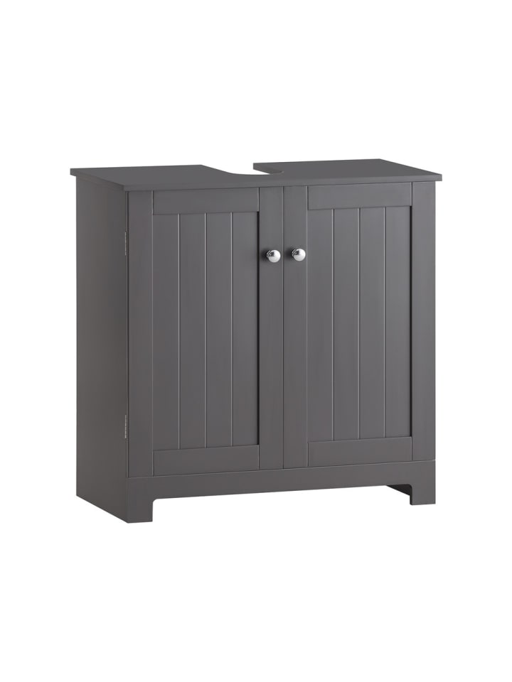 Unterschrank in Mattes Dunkelgrau - (W) 58 x (H) 60 x (L) 60 cm