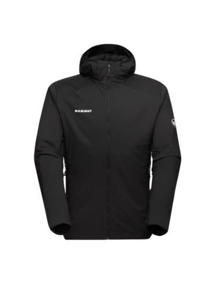 Daunenjacke in schwarz