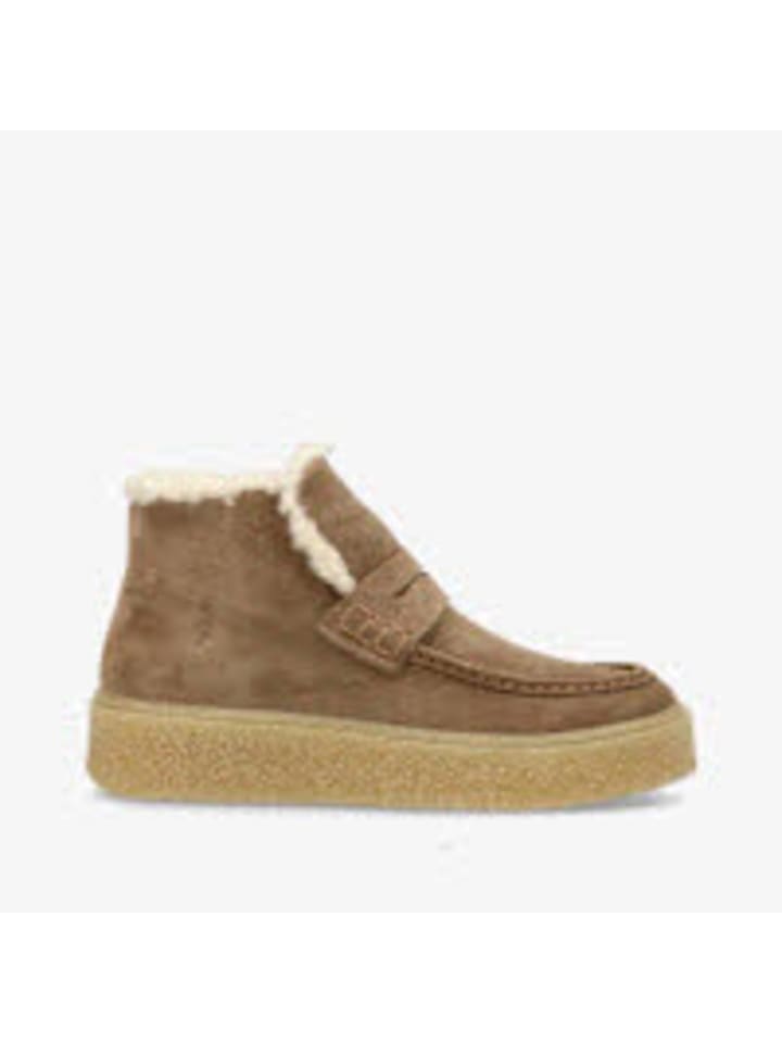 Stiefelette in taupe