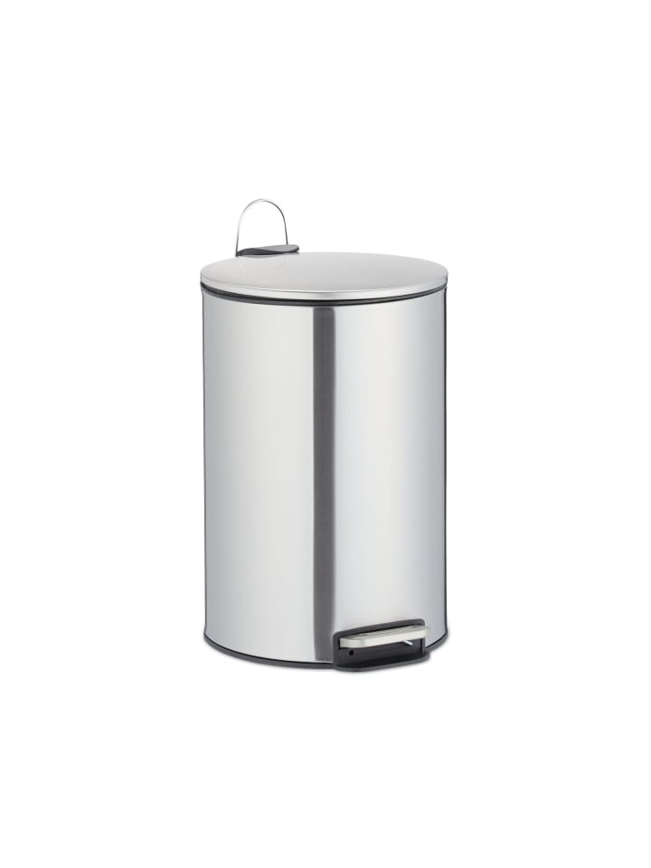 Treteimer in Silber - 12 l