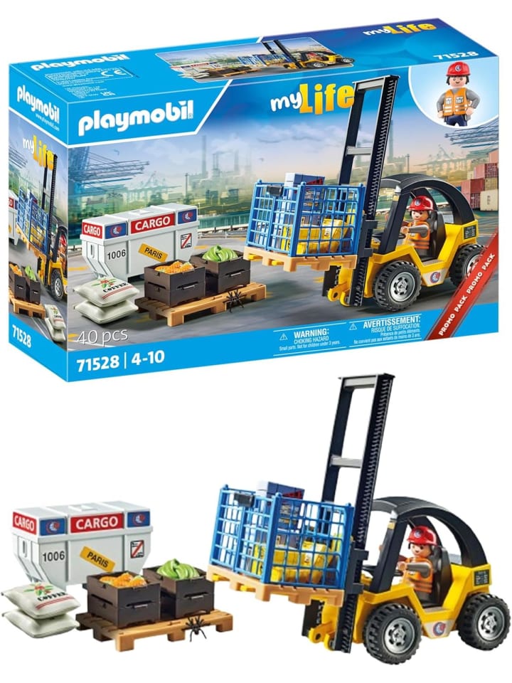 MyLife 71528 Gabelstapler mit Fracht 6+