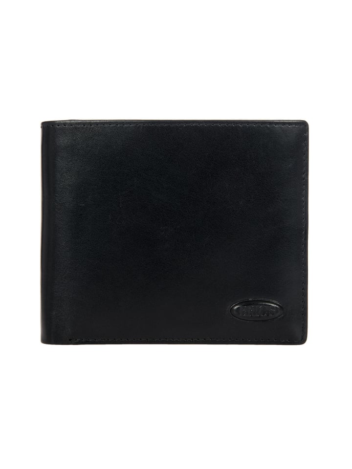 Monte Rosa Geldbörse RFID Leder 11,5 cm schwarz