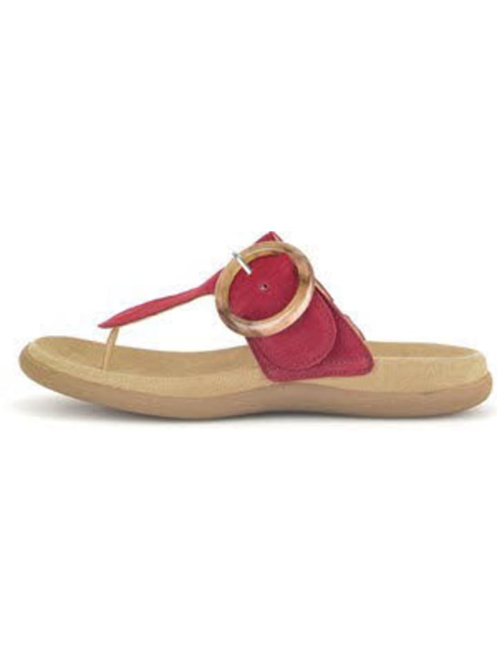 Pantolette in rot