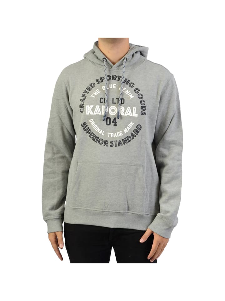 Goslo-Kapuzenpullover Grau