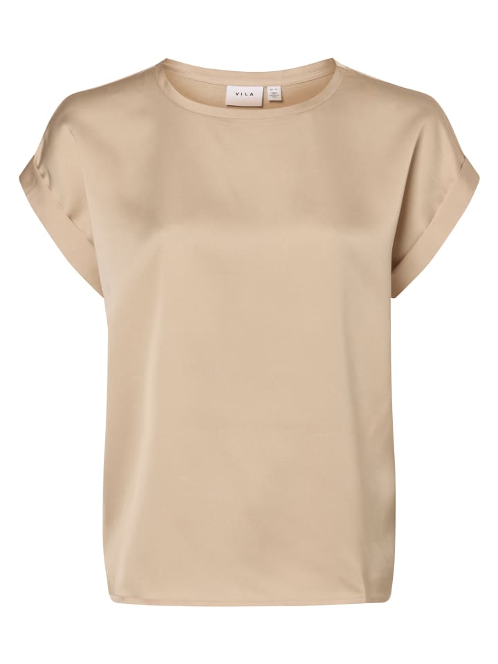 Blusenshirt VIEllette in beige - 0004