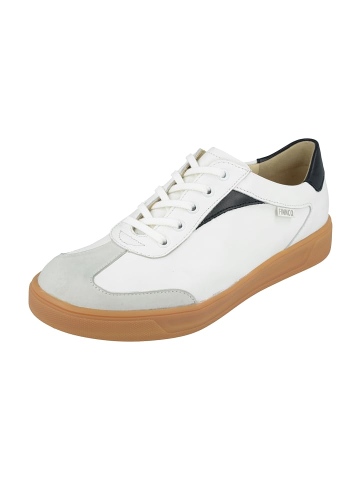 Komfort Schnürschuhe in Weiß