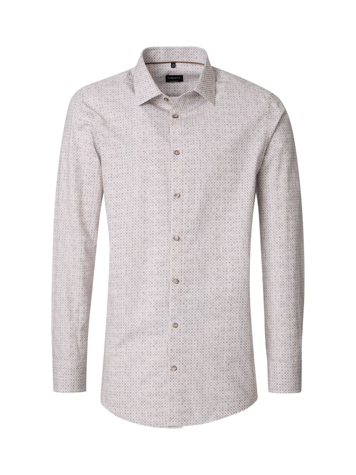 Businesshemd in Beige