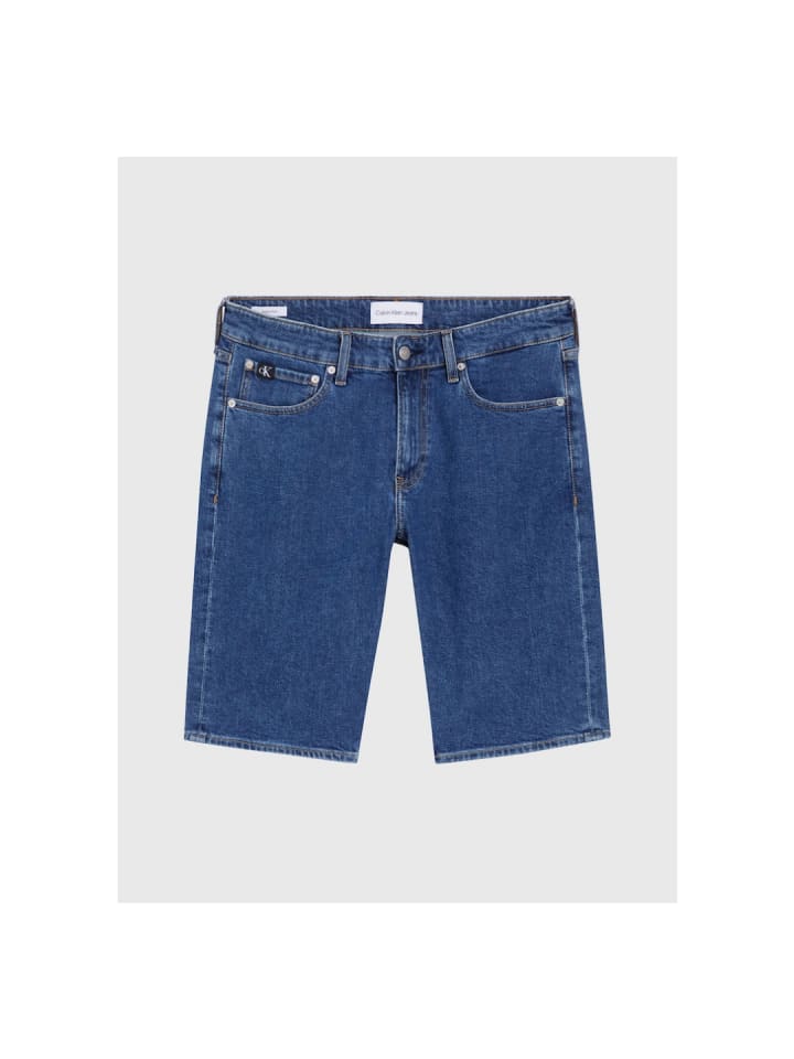 Short in denim dark