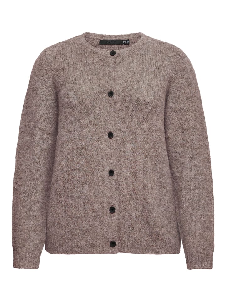 Strickjacke in Brown Lentil