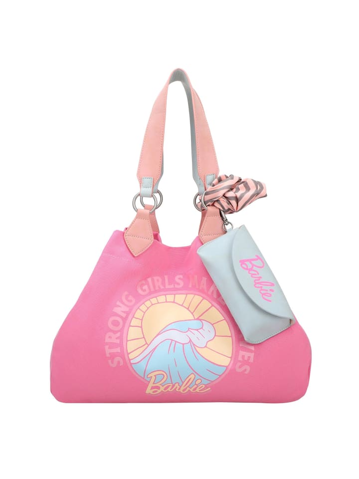 Big Wave Limited Barbie Izzy Medium Shopper Tasche 42 cm pink wave