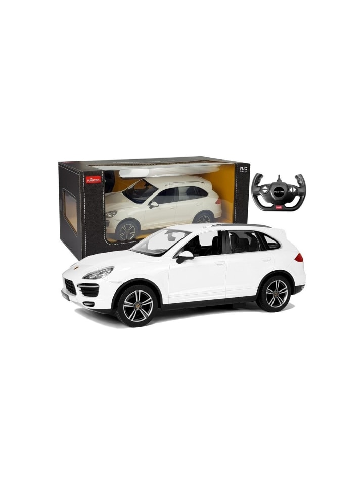 Porsche Cayenne ferngesteuertes Auto RC Rastar Weiß 1:14