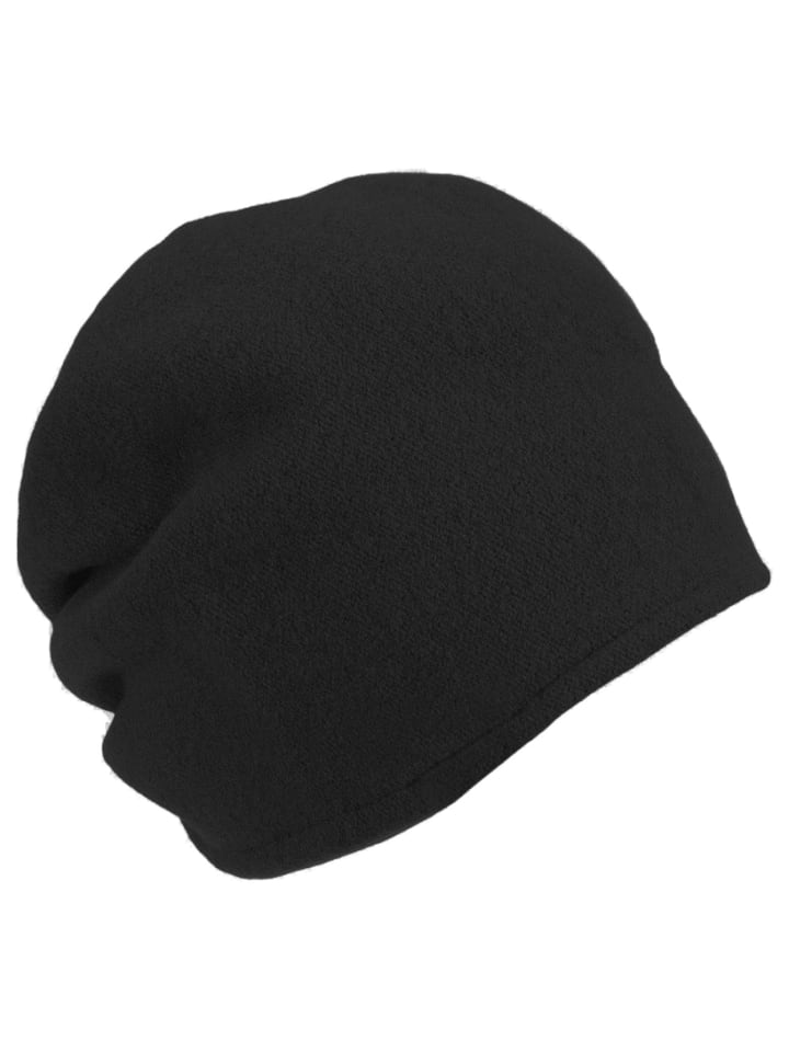 Strickmütze in schwarz