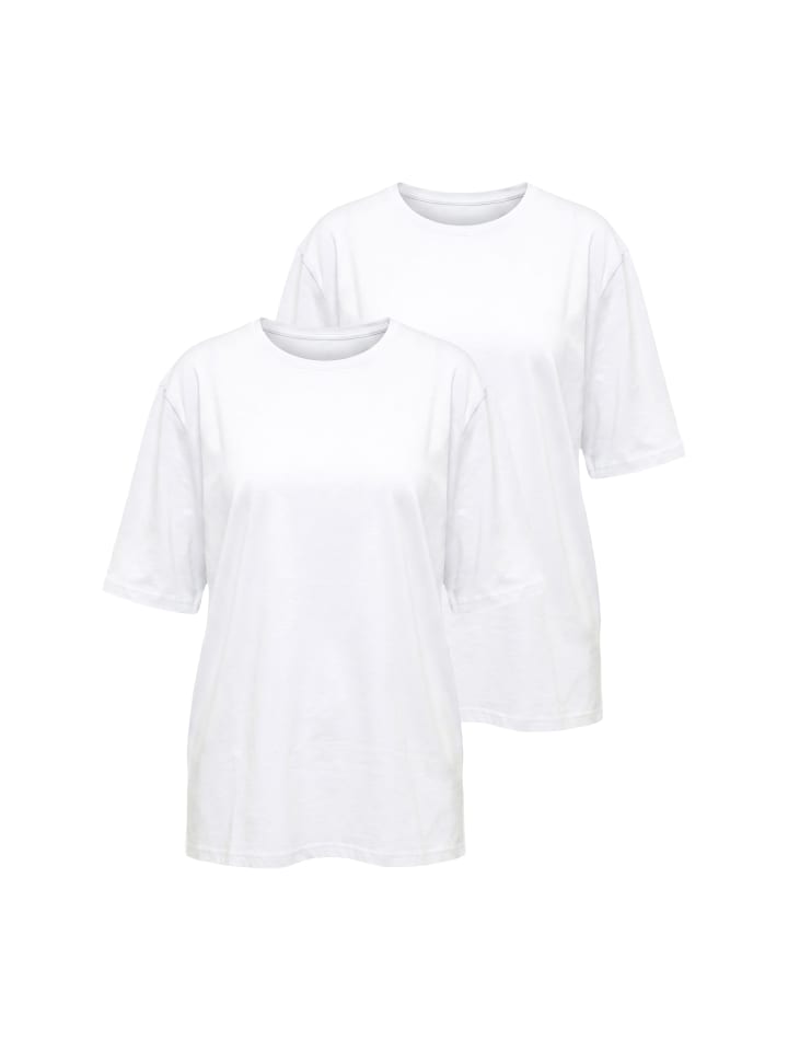Shirt in schneeweiß