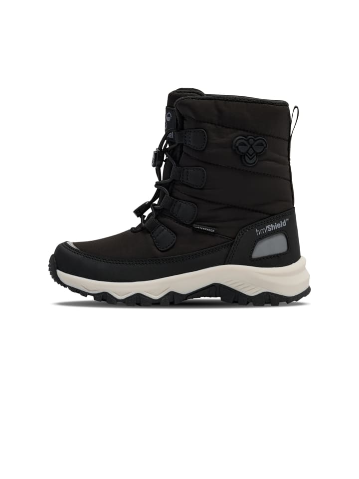 Schnürsenkel Stiefel Brook High Lebensstil Kinder in BLACK