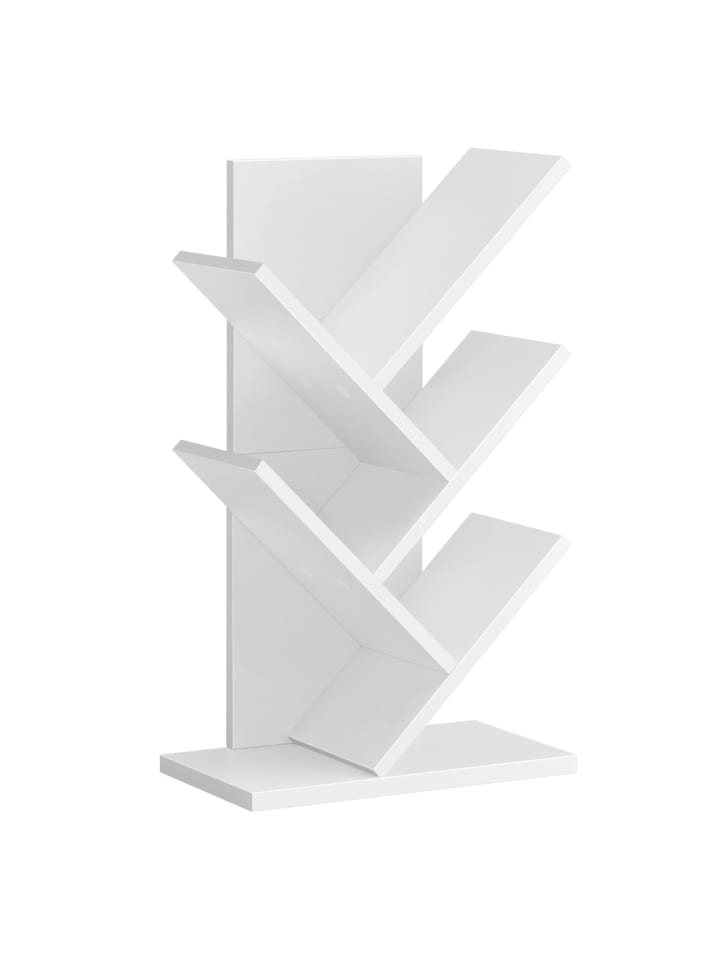 Bücherregal Custos in Weiß - (B)30 x (H)51 x (T)17.2 cm