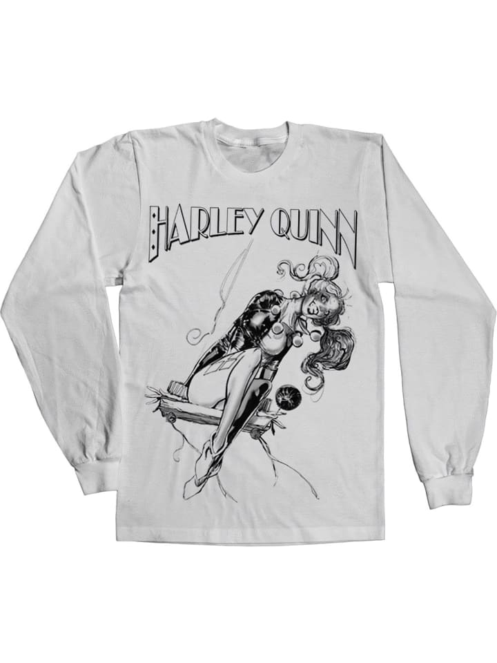 Longsleeve in Weiß
