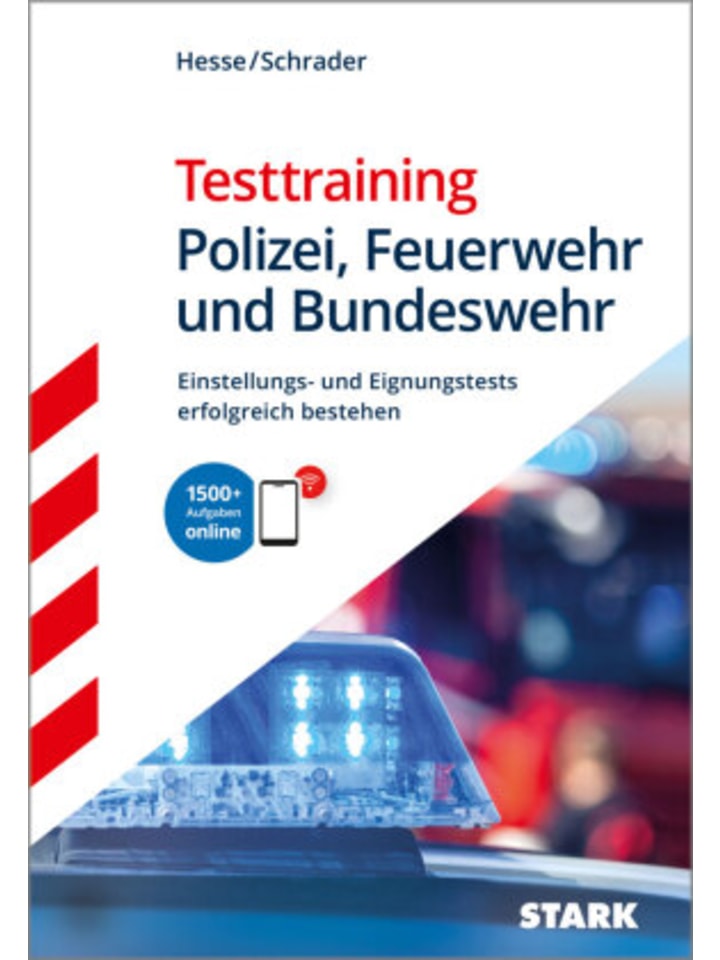 Buch - STARK Testtraining - Polizei, Feuerwehr und Bundeswehr - Einstellungstes
