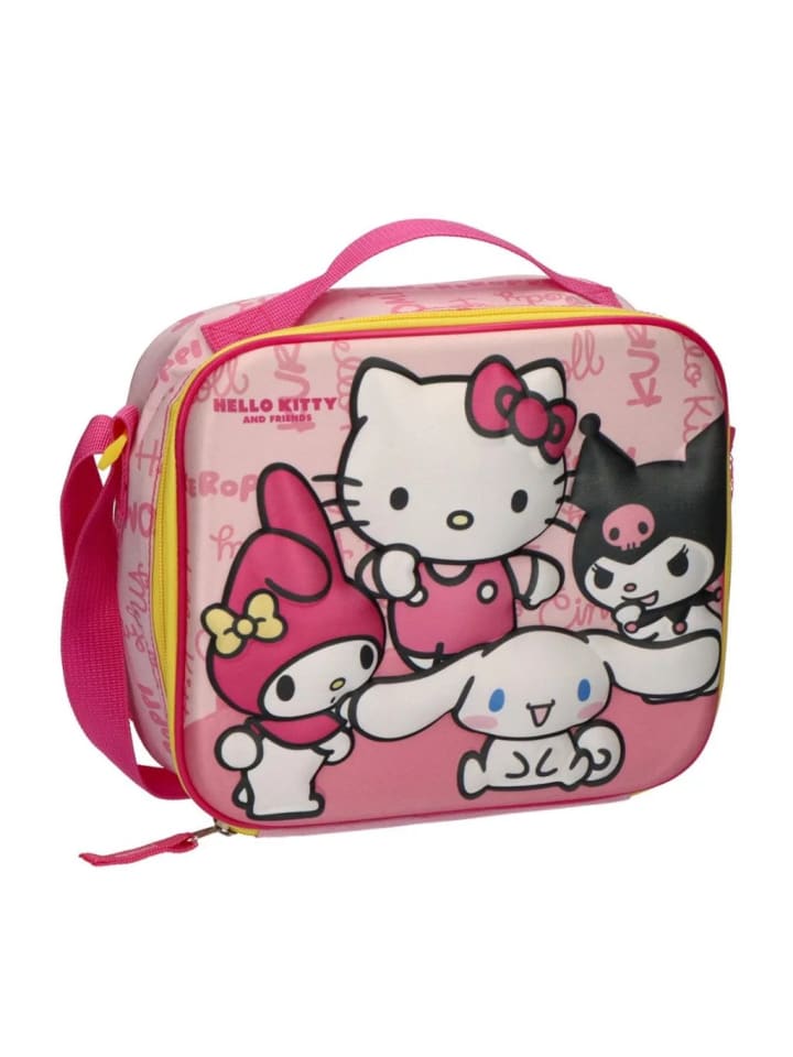 Hello Kitty Kawaii Cuties 3D Thermo Lunch Tasche 24 cm