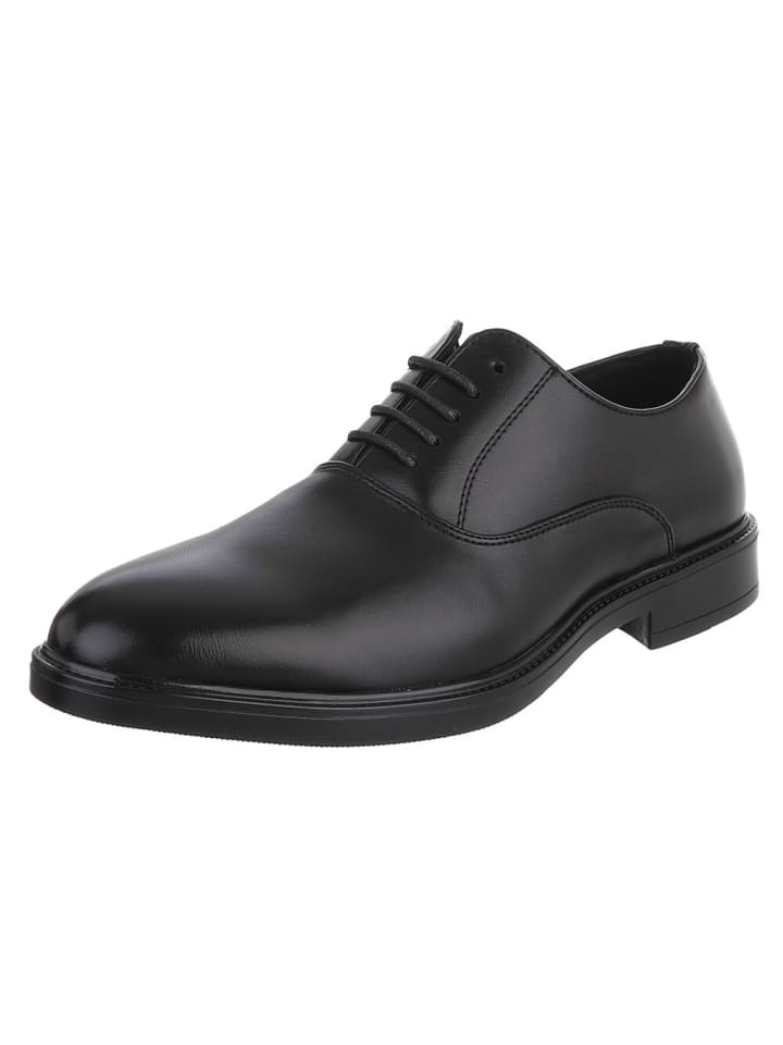 Halbschuh in Schwarz