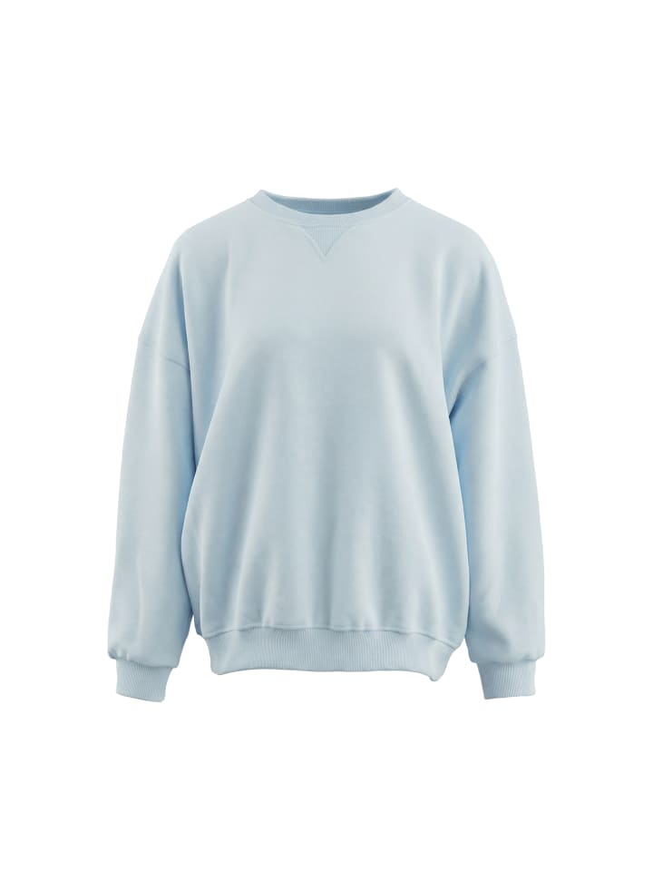 Women Sweatshirt in Light Blue