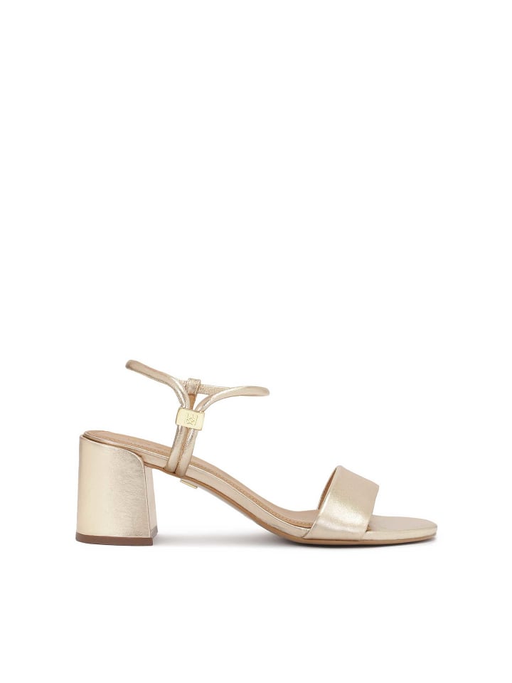 Sandaletten in Gold