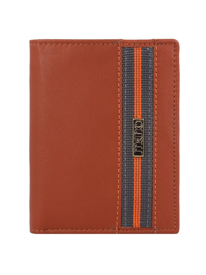 Don Leonardo Geldbörse RFID Leder 12,5 cm cognac