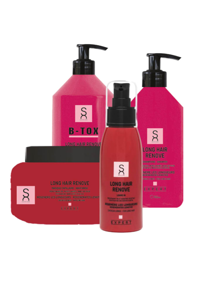 Expert Long Hair Pflegeset - Shampoo - Maske - B-Tox - Leave-In