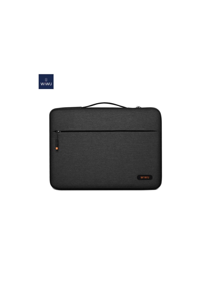 WIWU Hülle für Laptop Schwarz - Pilot Laptop Sleeve Wasserfest in Schwarz