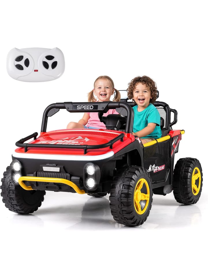 Elektroauto für Kinder 2-Sitzer ab 3 Jahren in Rot