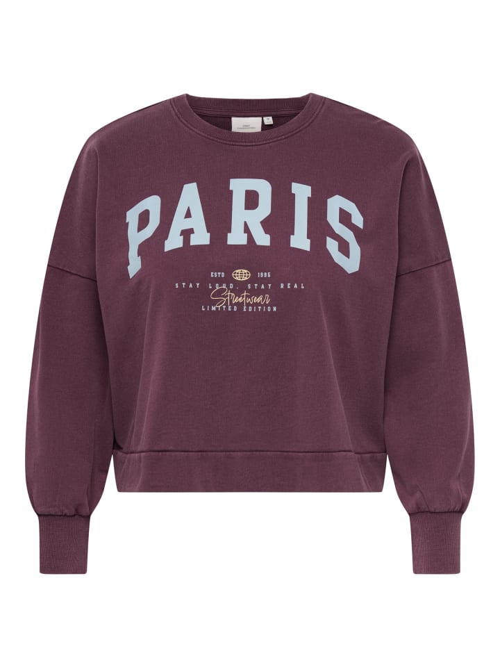 Sweatshirt in Fig