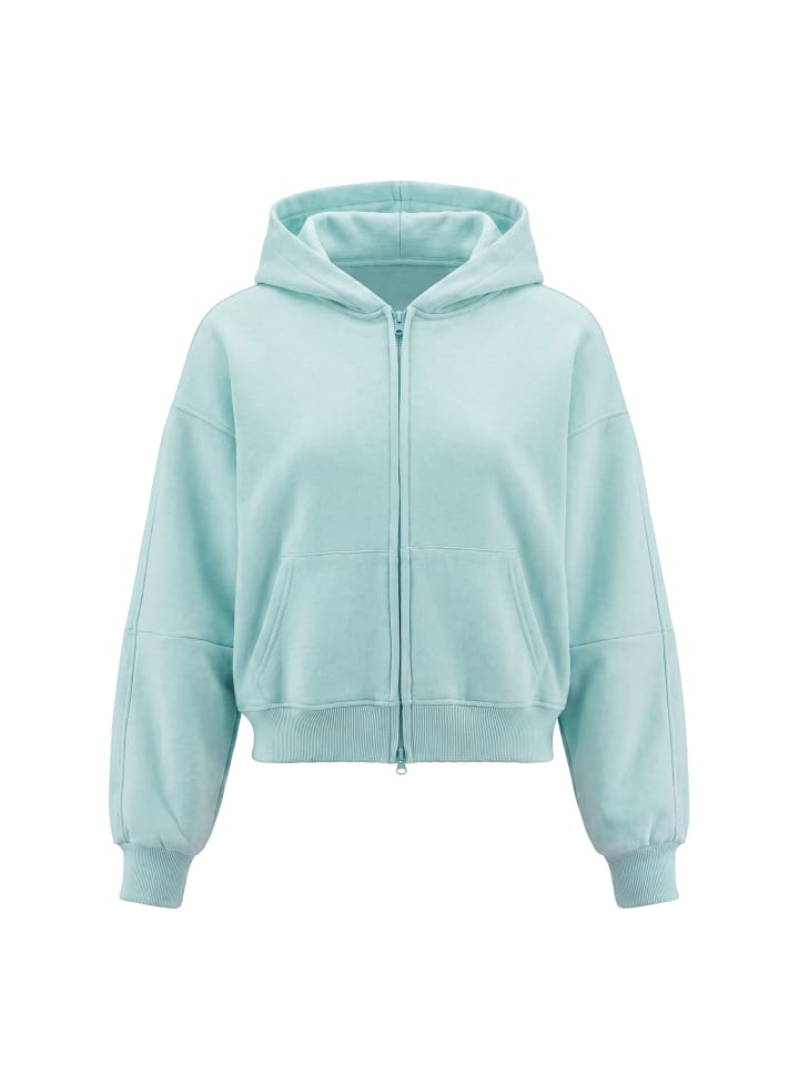 Women Hoodie in Aqua