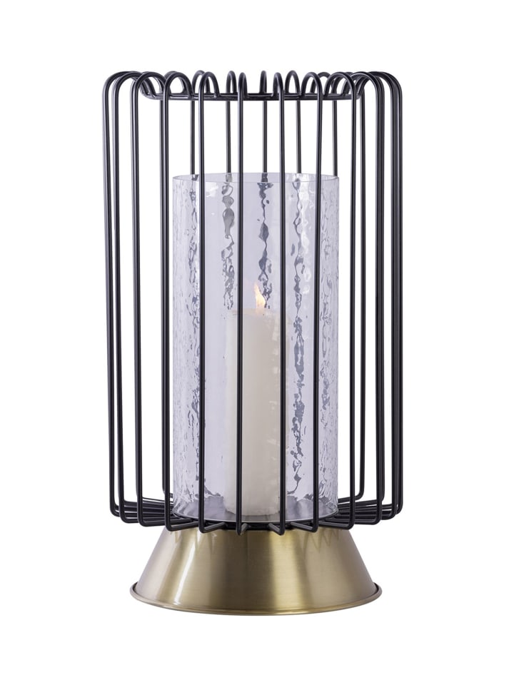 Kerzenständer Malibu 125 in schwarz - gold