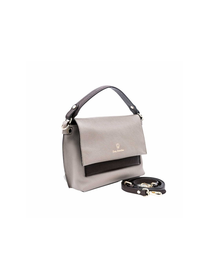 Schultertasche in taupe