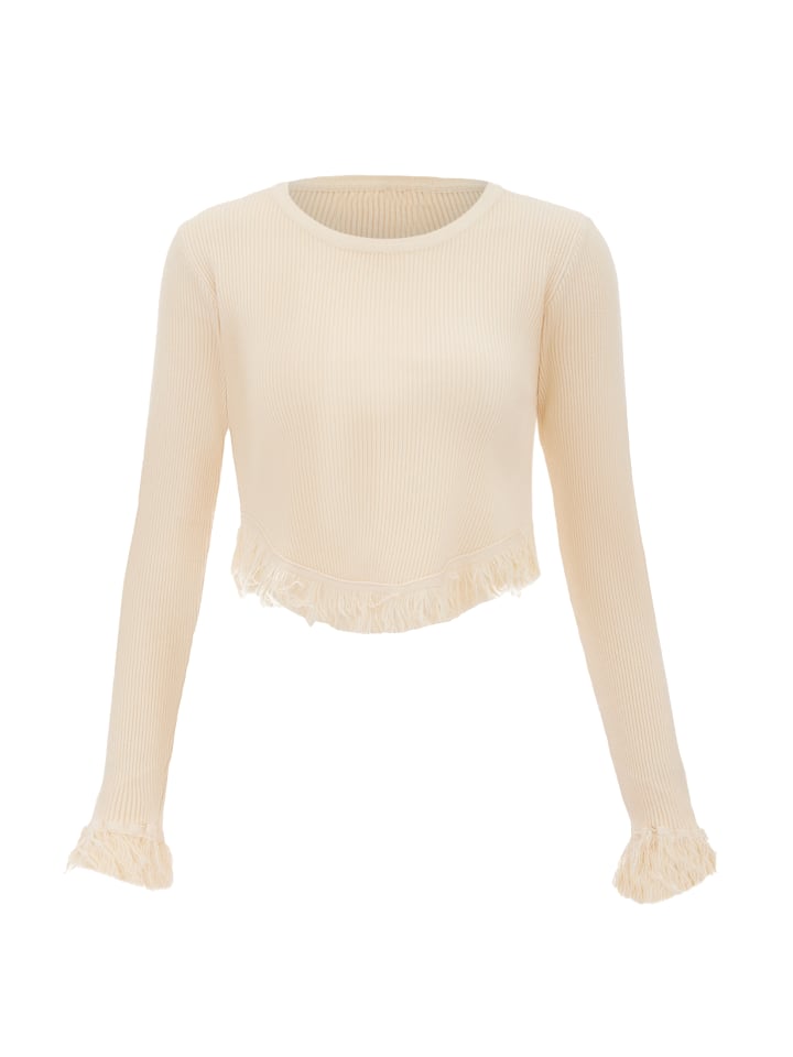 Women Sweater in Beige