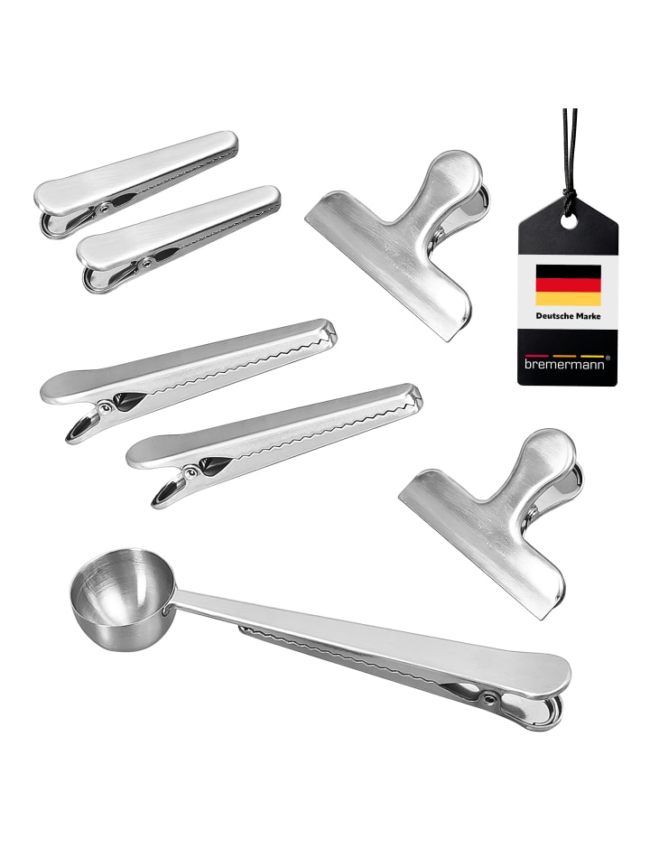 Verschlussklammern Set 7-tlg