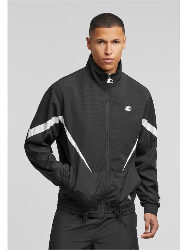 Trainingsjacke in Schwarz