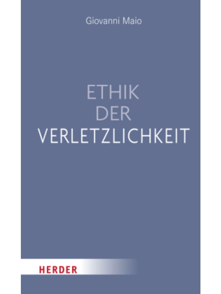 Buch - Ethik der Verletzlichkeit