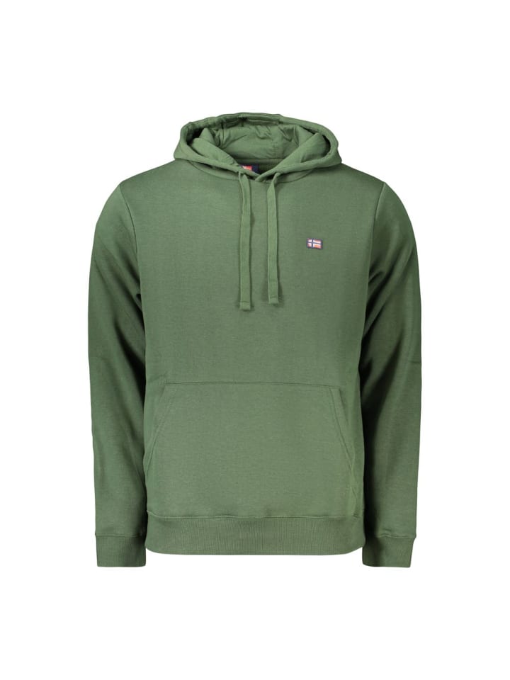 Grün Baumwolle Herren Sweatshirt