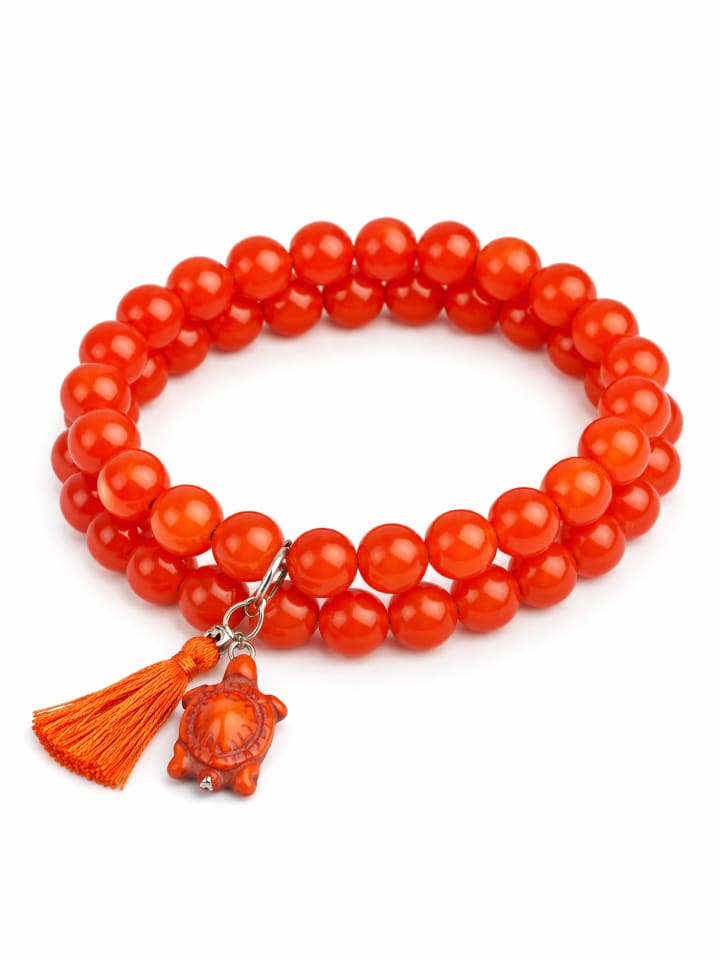 Armband " Tartaruga " in orange