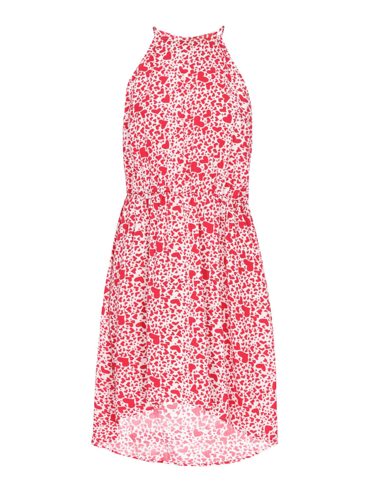 Women Dress in WHITE RED