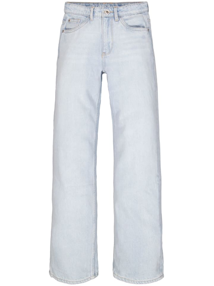 High Waist Straight Ilvy Jeanshose in bleached