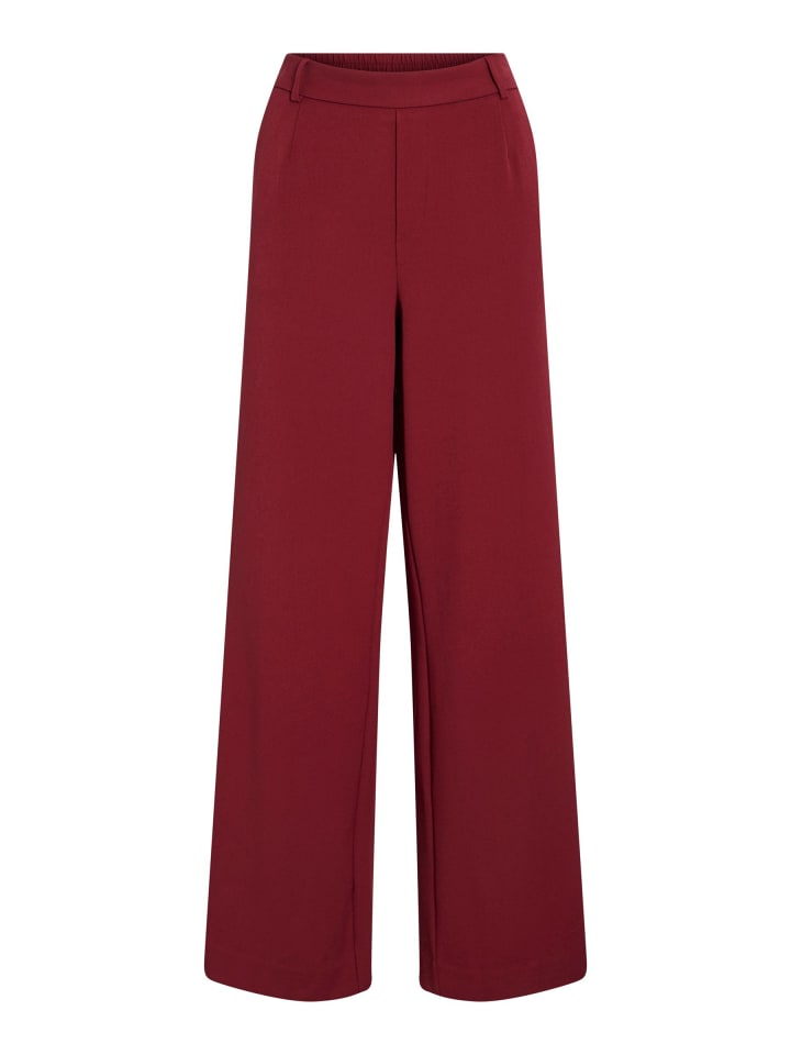 Wide Leg Hose in Cabernet