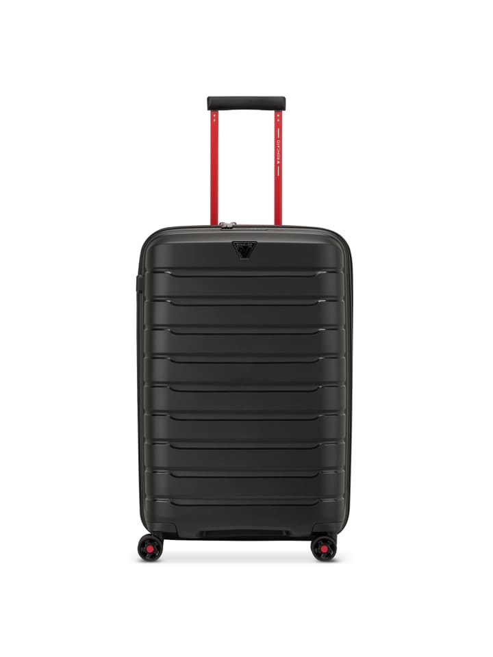 B-Flying Move 4 Rollen Trolley 68 cm mit Dehnfalte nero fumo