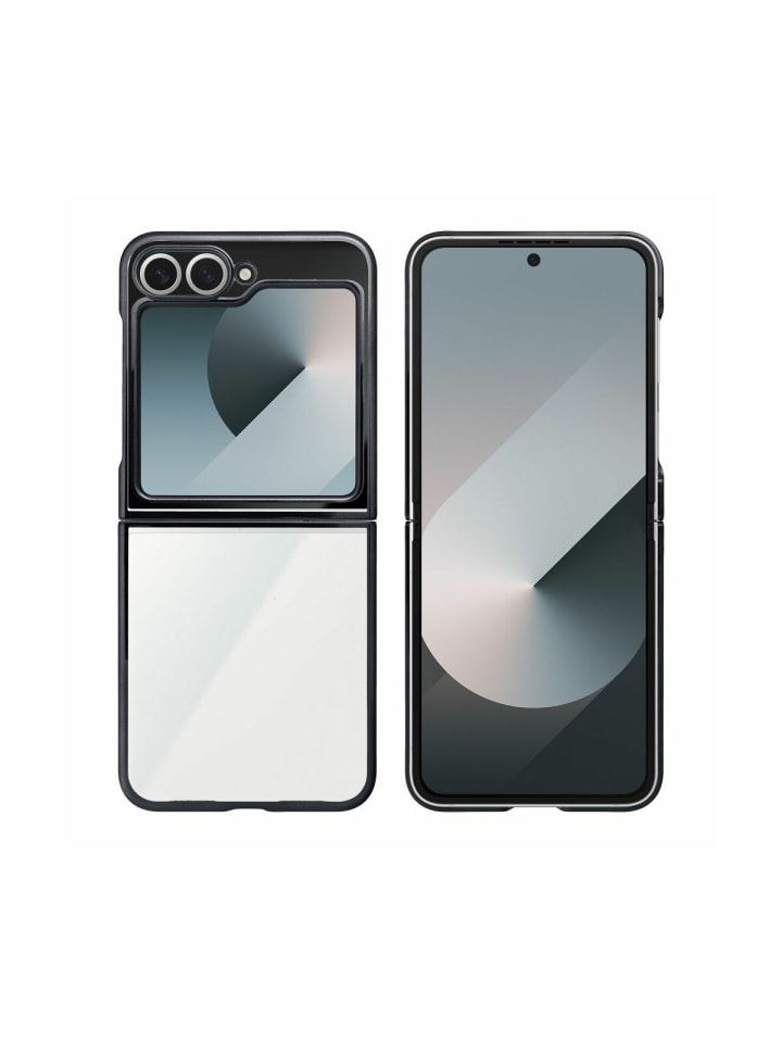 FOCUS Hülle kompatibel mit SAMSUNG Galaxy Z Flip 6 5G schwarz in schwarz
